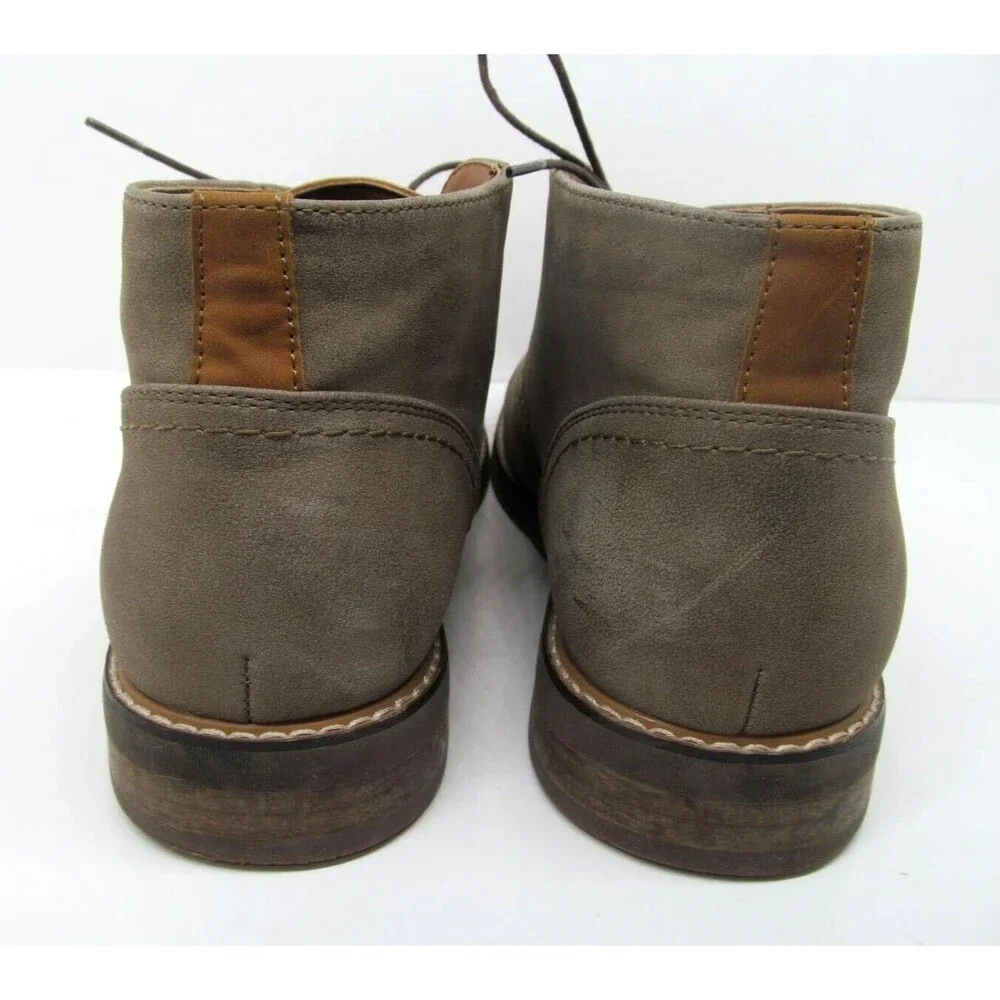 Rye By Hawker Rye Mens Olive Suede Chukka Boots Size US 10.5